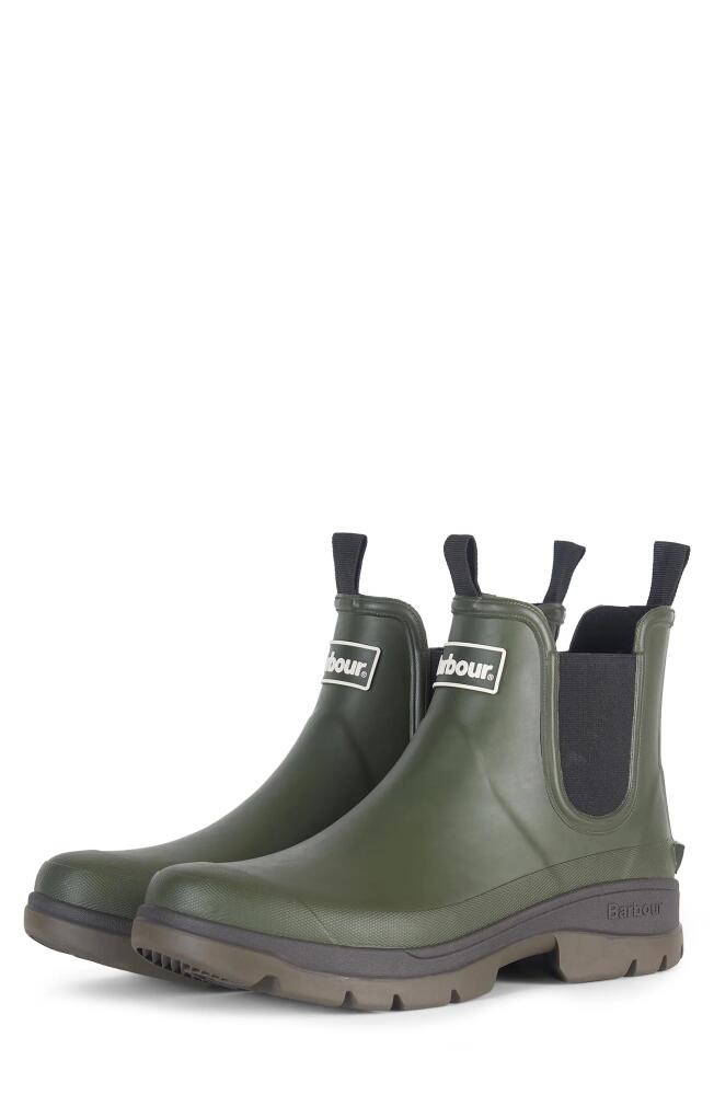 Barbour Nimbus Chelsea Rain Boot in Olive Cover