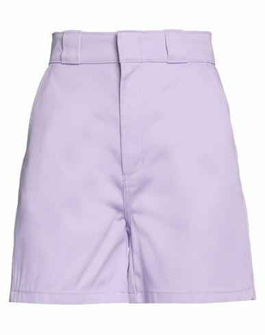 Dickies Woman Shorts & Bermuda Shorts Lilac Polyester, Cotton Cover