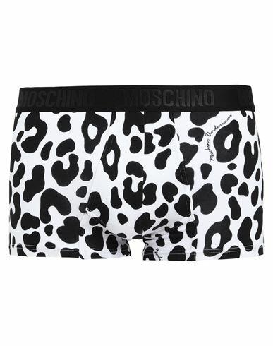 Moschino Man Boxer Black Cotton, Elastane Cover