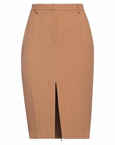 N°21 Woman Midi skirt Camel Acetate, Viscose Cover