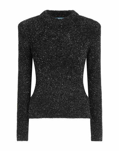 Eleonora Gottardi Woman Sweater Black Polyamide, Metal Cover