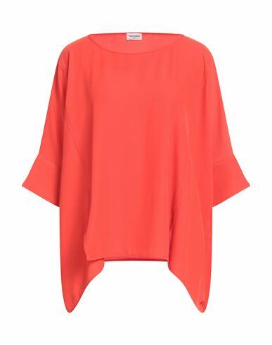 Rue Du Bac Woman Top Red Polyester, Elastane Cover