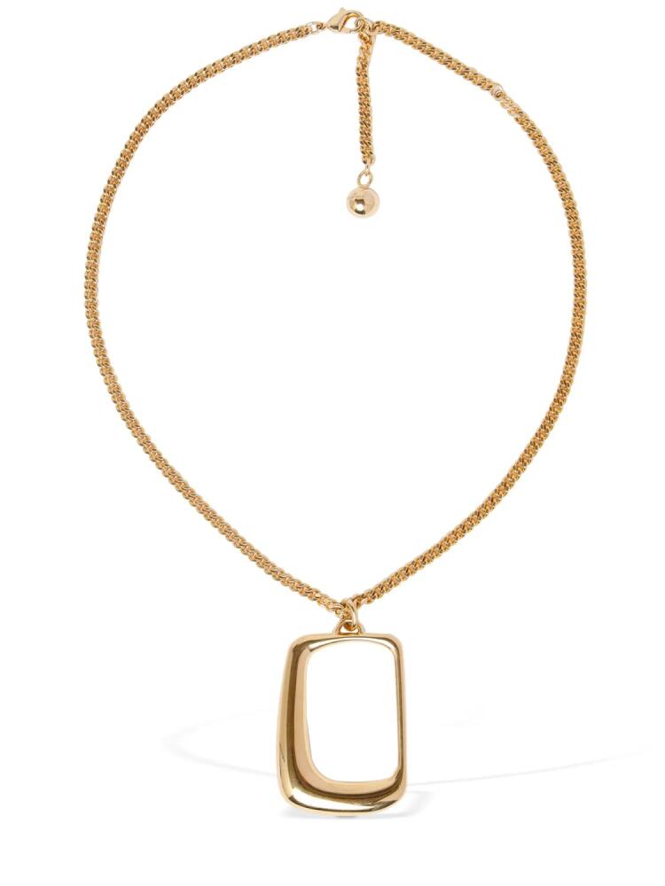 JACQUEMUS Le Collier Ovalo Pendant Necklace Cover