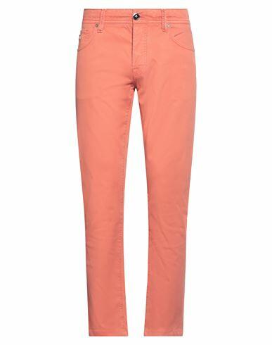 Tramarossa Man Pants Coral Cotton, Elastane Cover