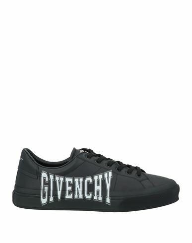 Givenchy Man Sneakers Black Leather Cover