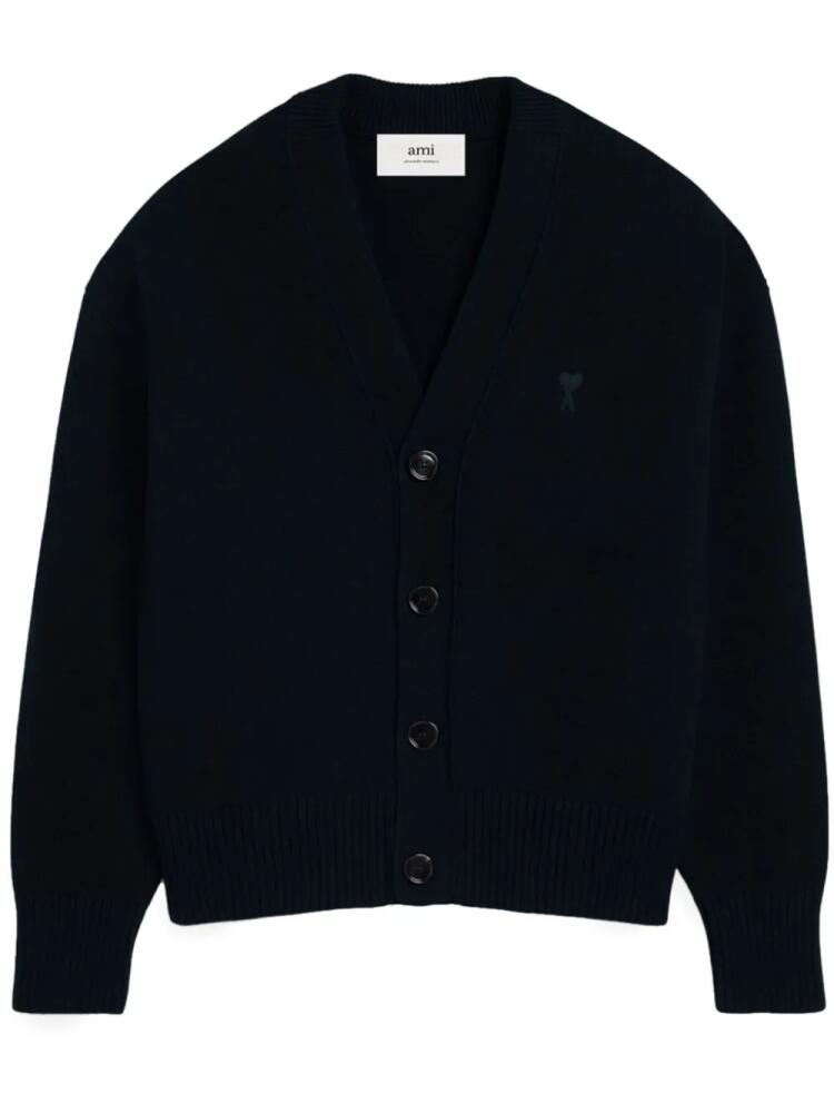 AMI Paris Ami De Coeur cardigan - Black Cover