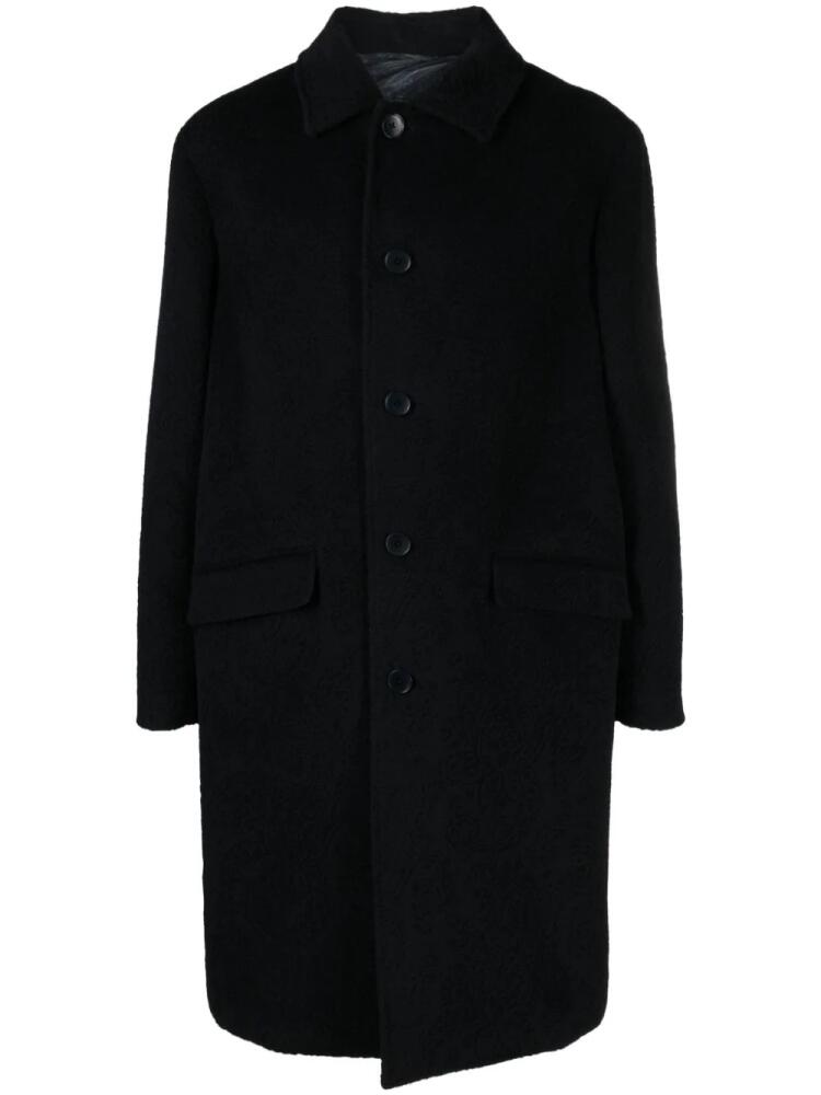 ETRO single-breasted coat - Blue Cover