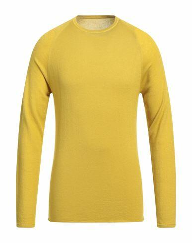 Majestic Filatures Man Sweater Mustard Cashmere Cover