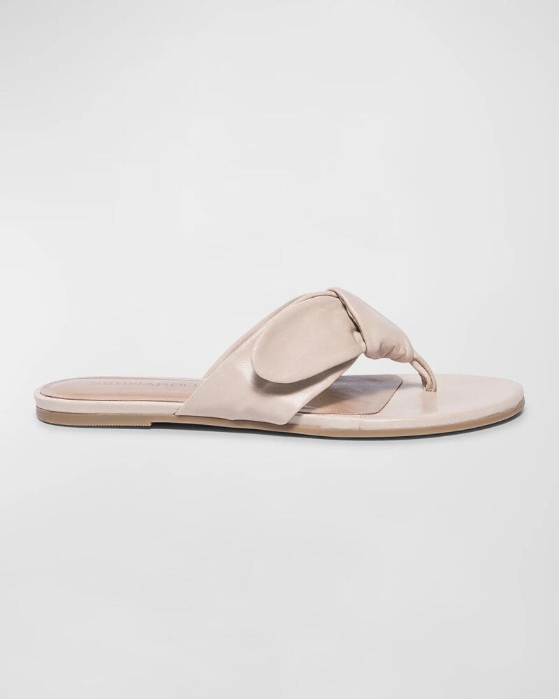 Bernardo Calfskin Thong Slide Sandals Cover