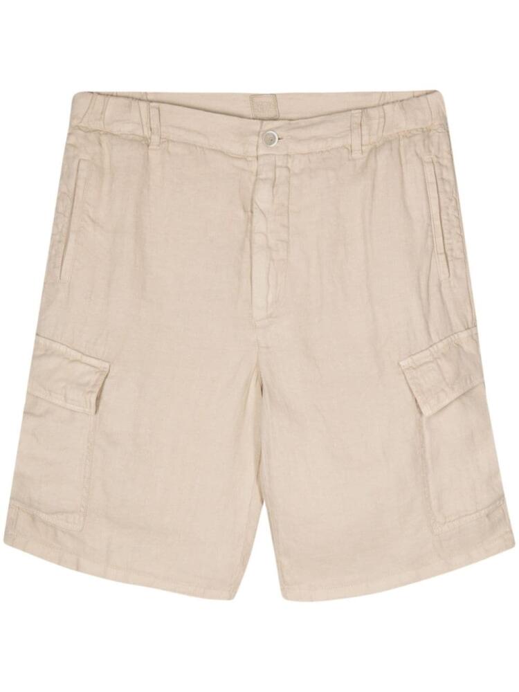 120% Lino linen cargo shorts - Neutrals Cover