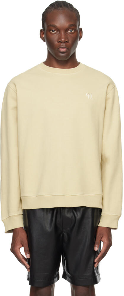 Nanushka Beige Mart Sweatshirt Cover