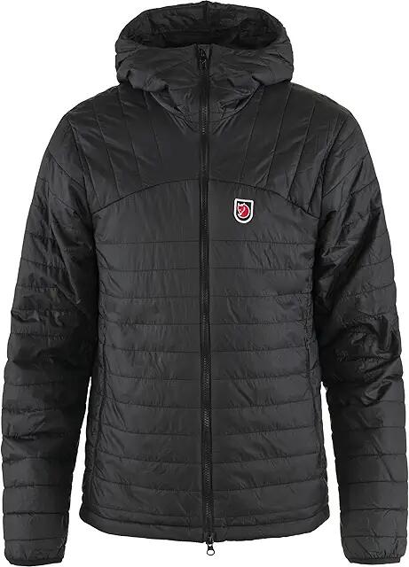 Fjallraven Expedition X-Latt Hoodie (Black) Men's Coat Cover