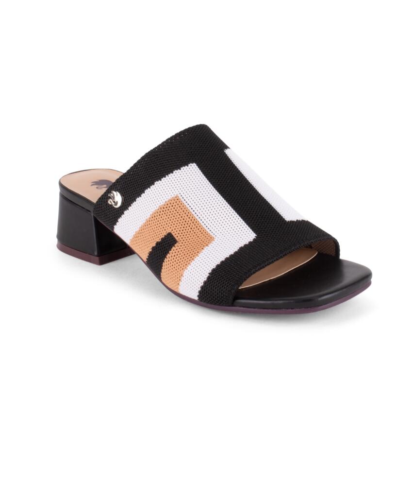 Gloria Vanderbilt Women's Dolly Slip-On Sandals - Black Multi Cover