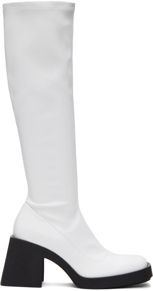 Justine Clenquet White Chloë Boots Cover