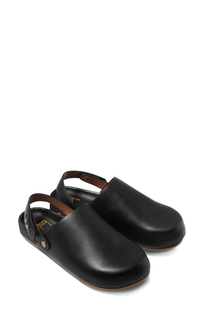 Beek Brant Leather Clog in Black Cover