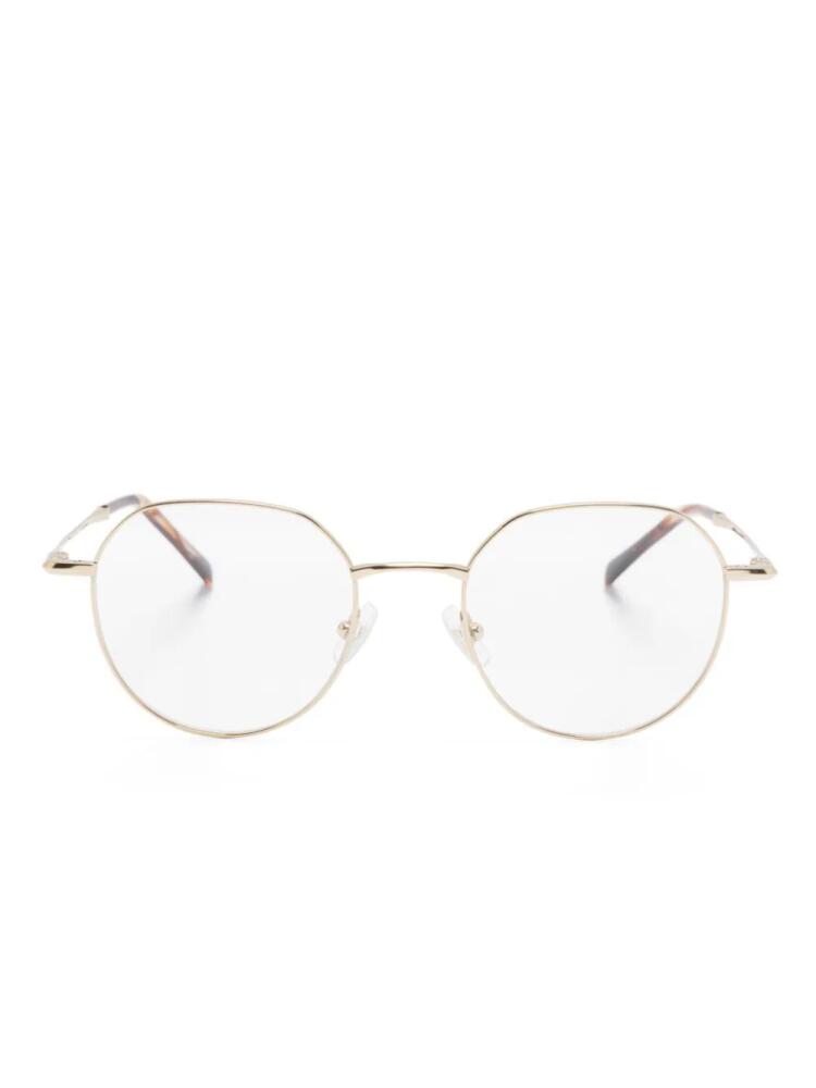 GIGI STUDIOS May geometric-frame glasses - Gold Cover