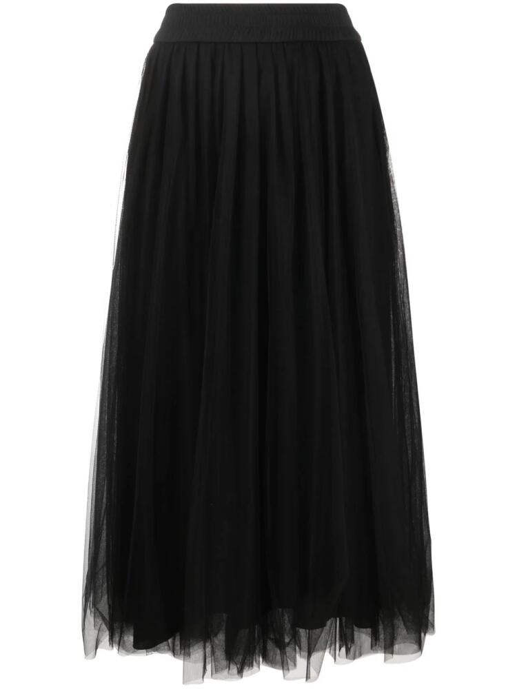 Fabiana Filippi high-waisted tulle skirt - Black Cover