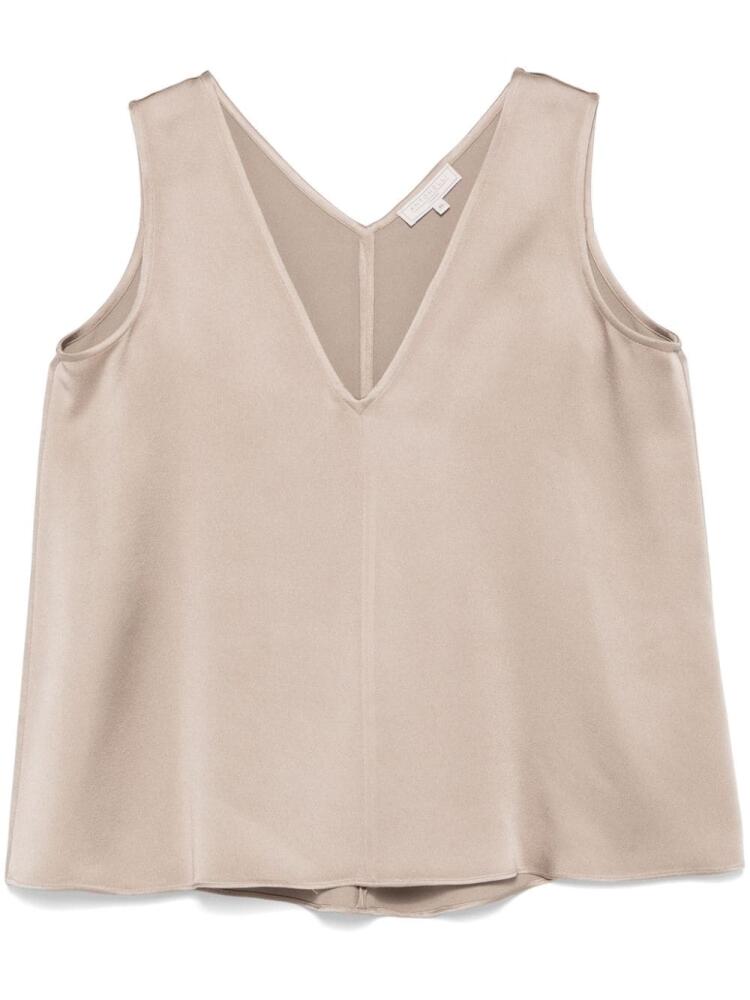 Antonelli satin vest - Neutrals Cover