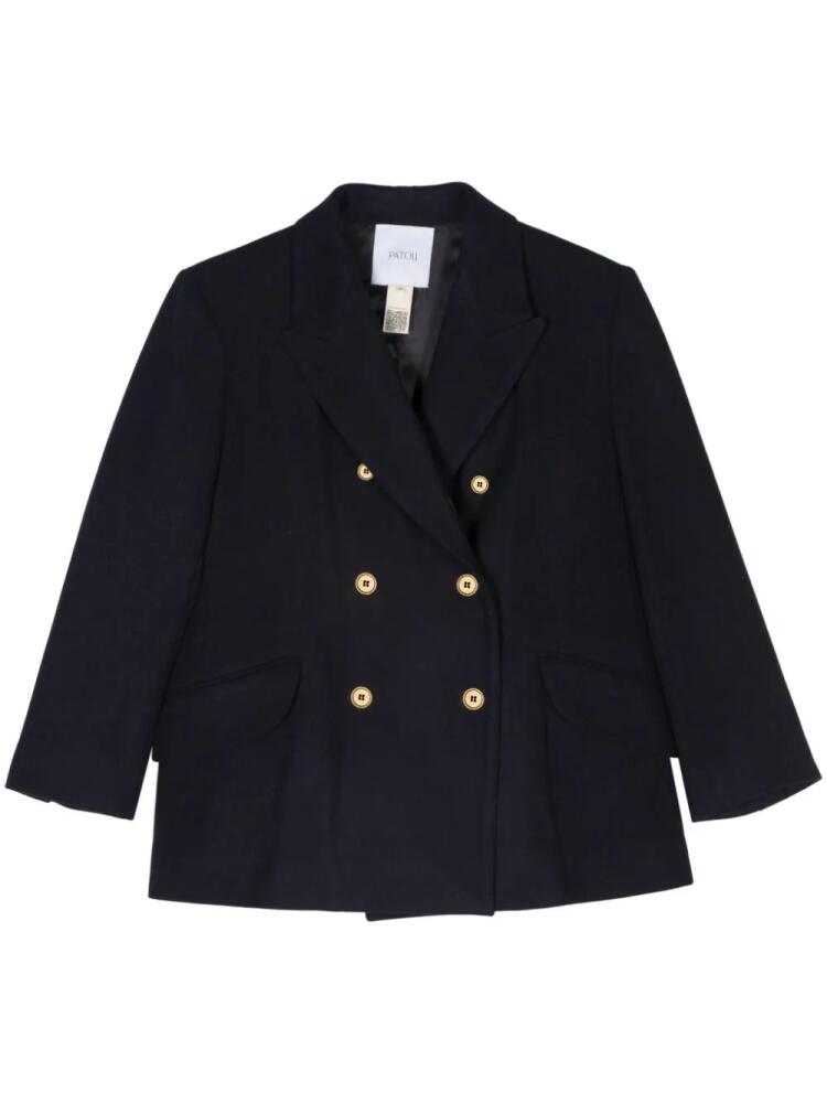 Patou Iconic blazer - Blue Cover