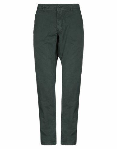 Napapijri Man Pants Dark green Cotton Cover