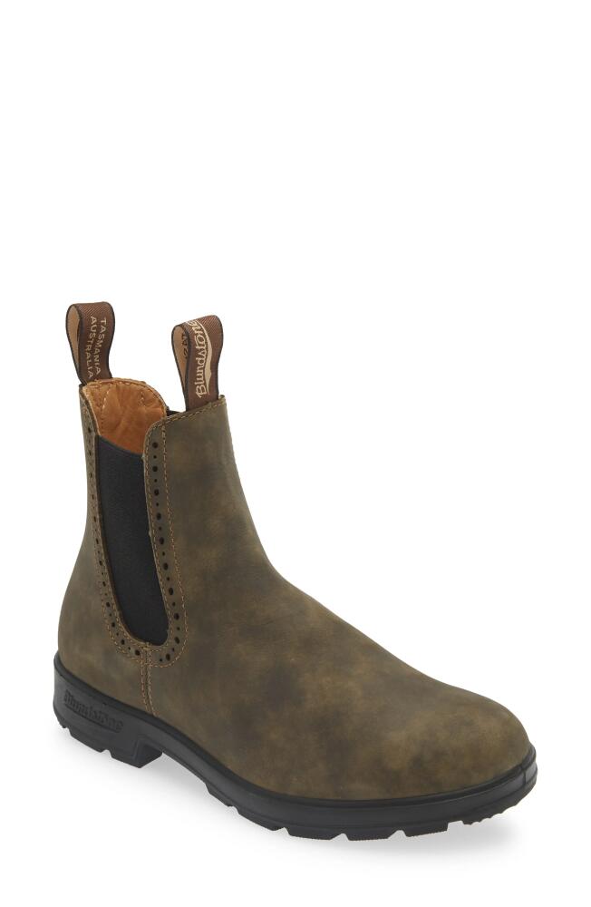 Blundstone Footwear Chelsea Boot in Rustic Brown Cover