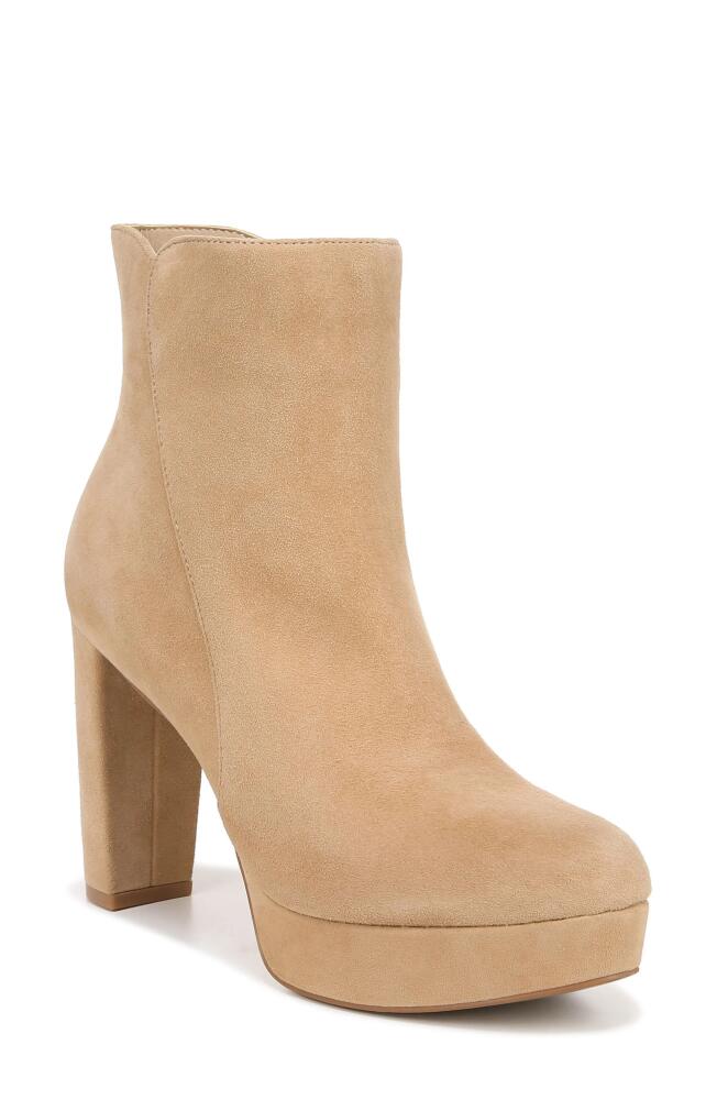 Naturalizer Flavio Platform Bootie in Bamboo Tan Leather Cover