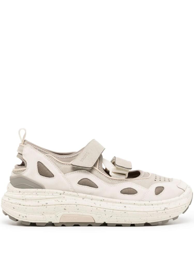 Suicoke AKK-2 faux-leather sneakers - Neutrals Cover