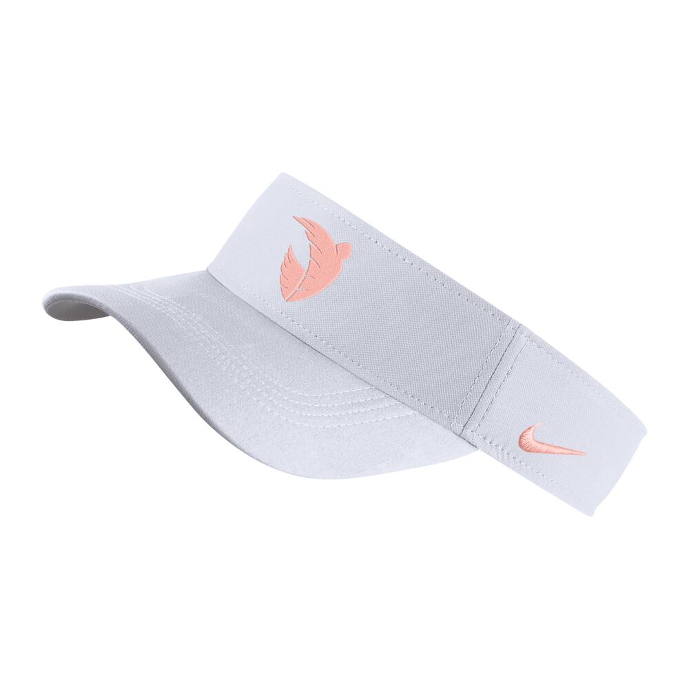 Angel City FC Nike Unisex Dri-FIT NWSL Visor in White Cover