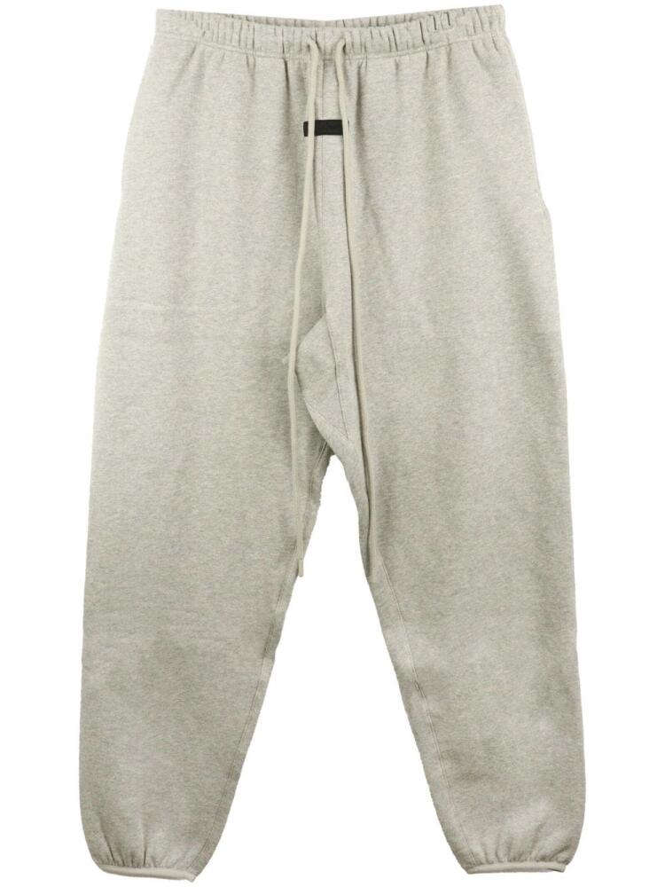 FEAR OF GOD ESSENTIALS Essentials drawstring-waist track pants - Grey Cover