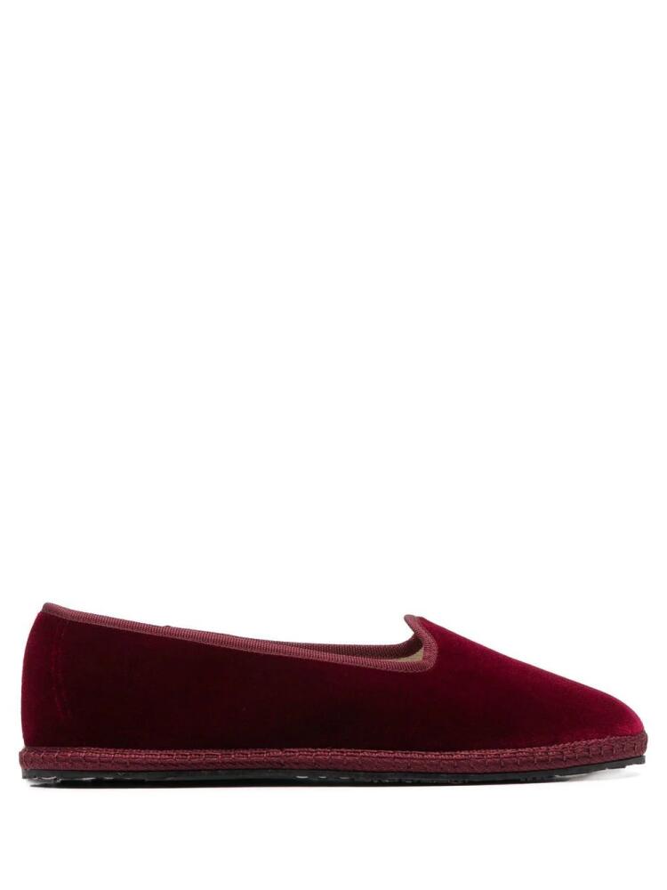 Scarosso Valentina slip-on slippers - Red Cover