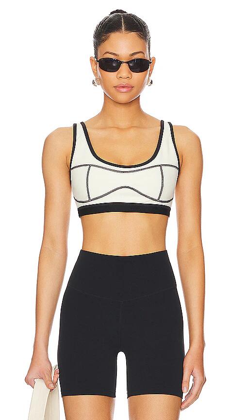 WeWoreWhat Silhouette Sports Bra in Cream Cover