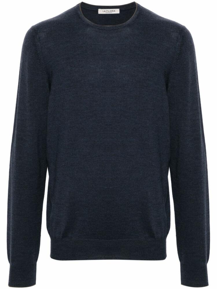 Fileria virgin-wool sweater - Blue Cover