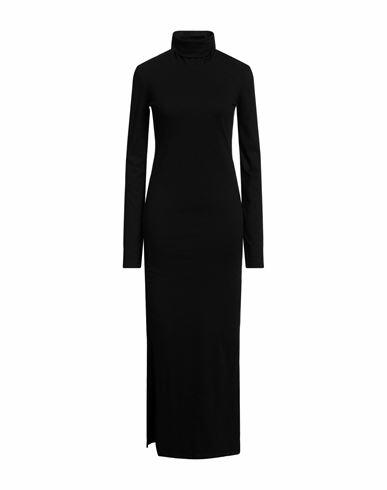 Our Legacy Woman Maxi dress Black Cotton, Linen Cover