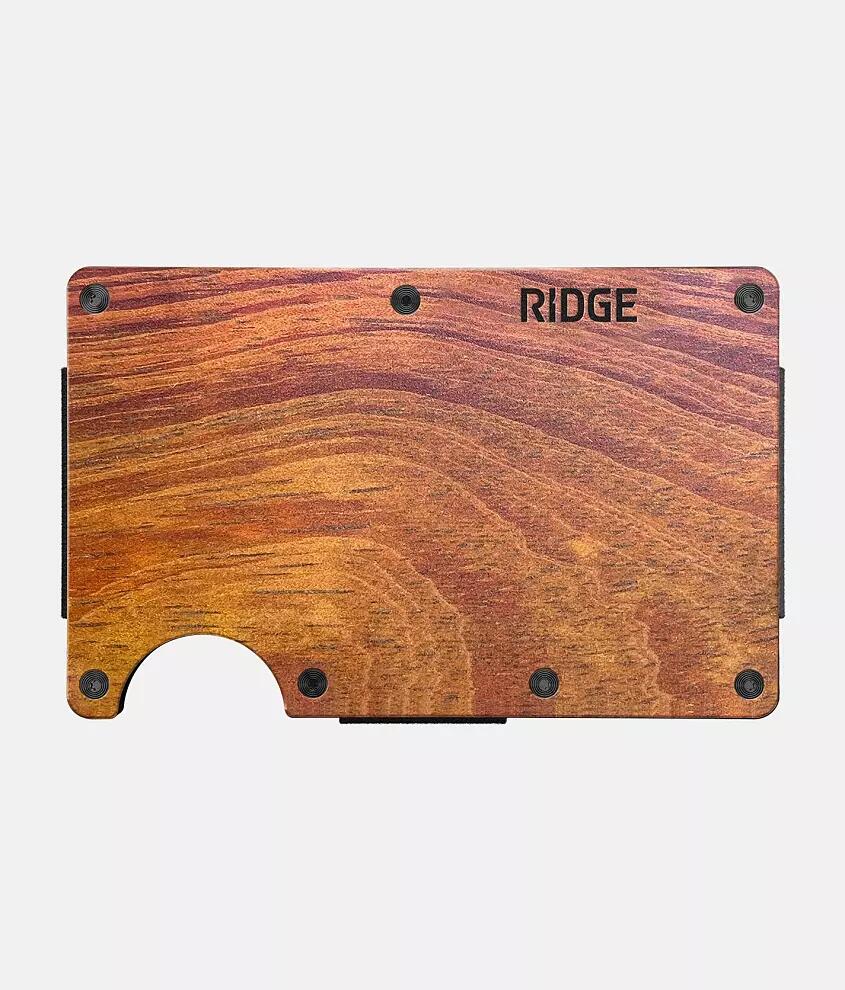 The Ridge Mopane Wood Wallet Cover