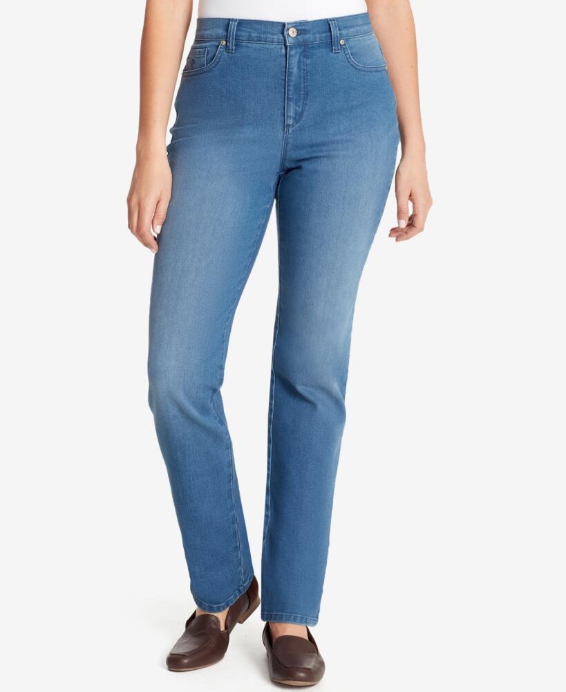 Gloria Vanderbilt Petite Amanda High Rise Straight-Leg Jeans, Petite & Petite Short - Frisco Cover