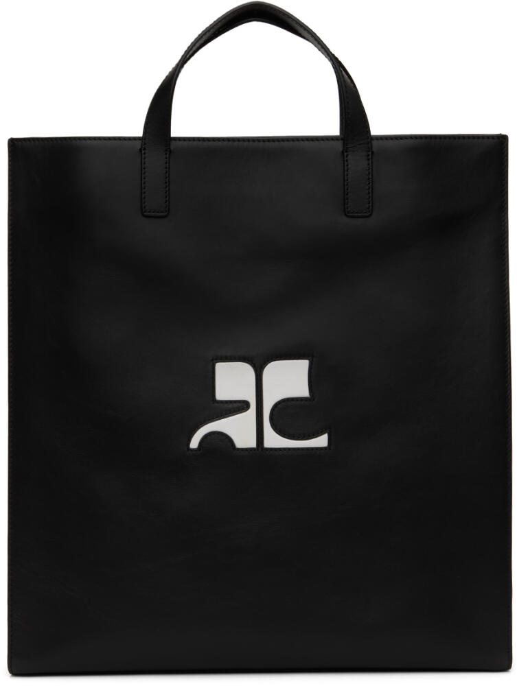 Courrèges Black Heritage Tote Cover