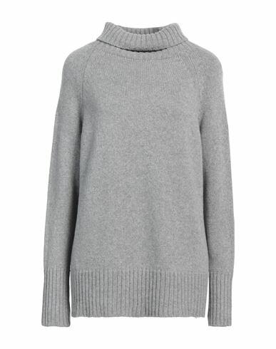 Aragona Woman Turtleneck Grey Cashmere Cover