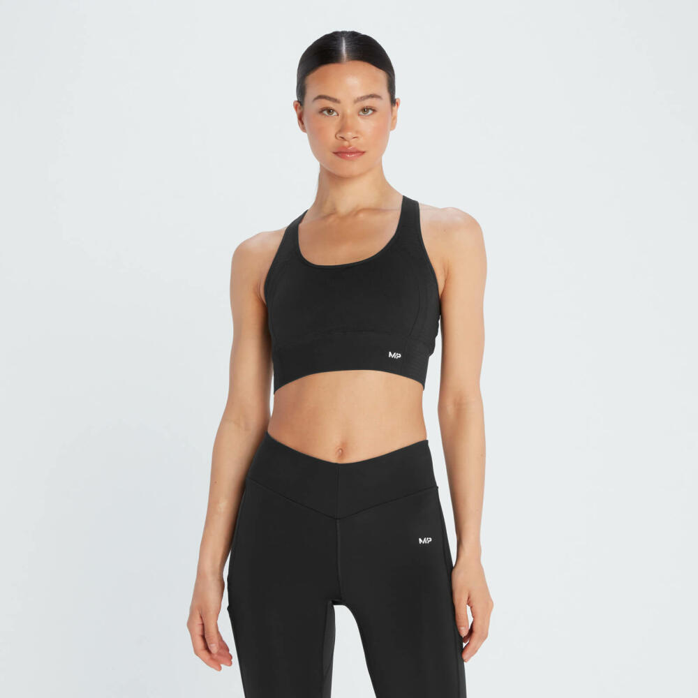 MP Women's Tempo Ultra Seamless Sports Bra - Black Cover