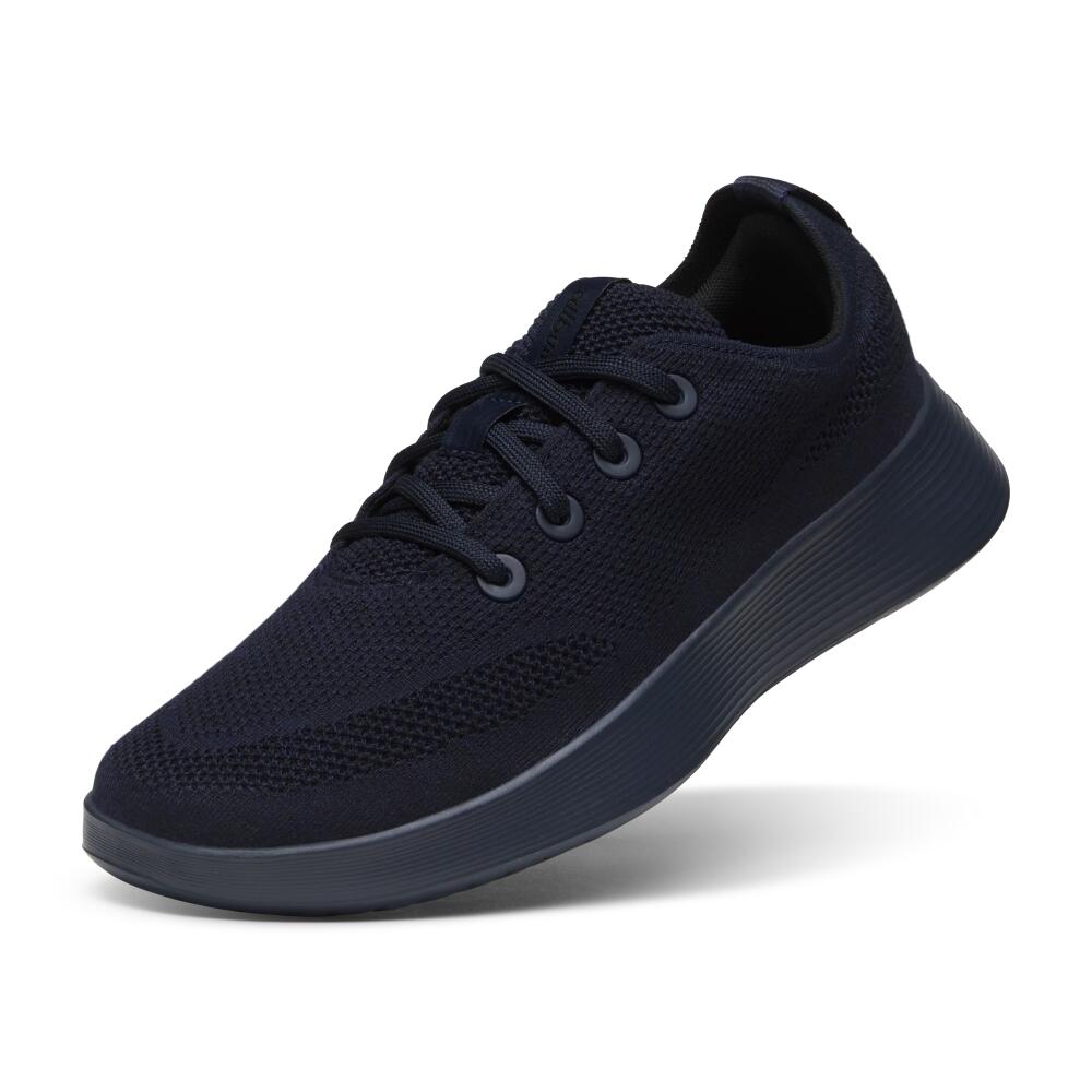 Allbirds Men's Tree Runner Go, Deep Navy Cover