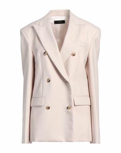 Amiri Woman Blazer Ivory Wool Cover