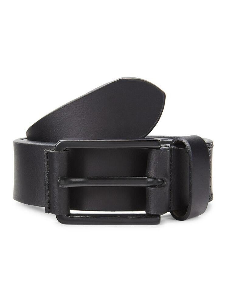 Joe's Jeans Men's Leather Belt - Black Cover