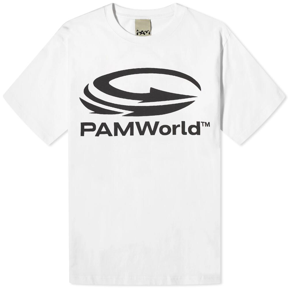 P.A.M. Men's Logo T-Shirt in White Cover