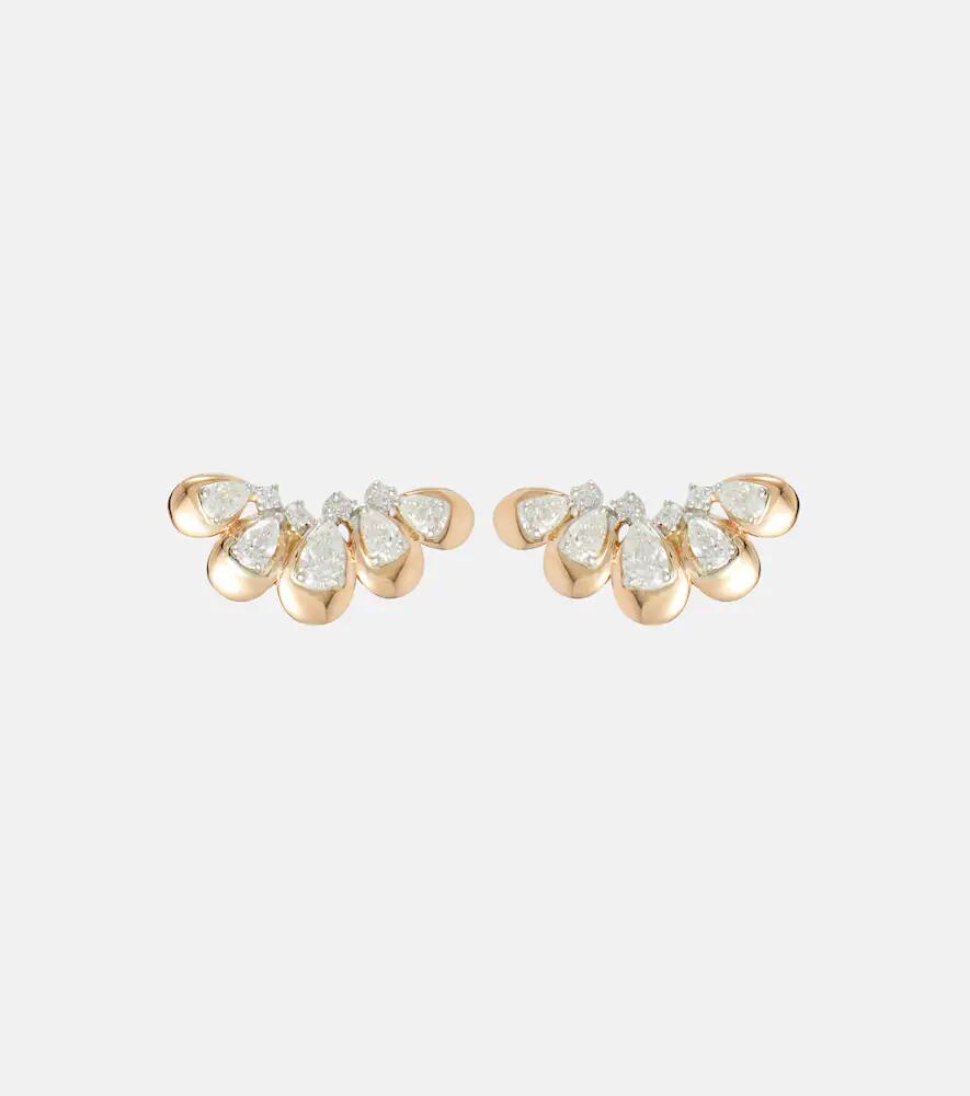 Yeprem 18kt rose gold earring with diamonds Cover