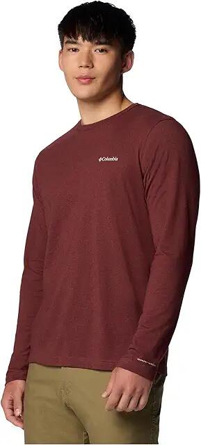 Columbia Thistletown Hills Long Sleeve Crew (Spice) Men's Clothing Cover