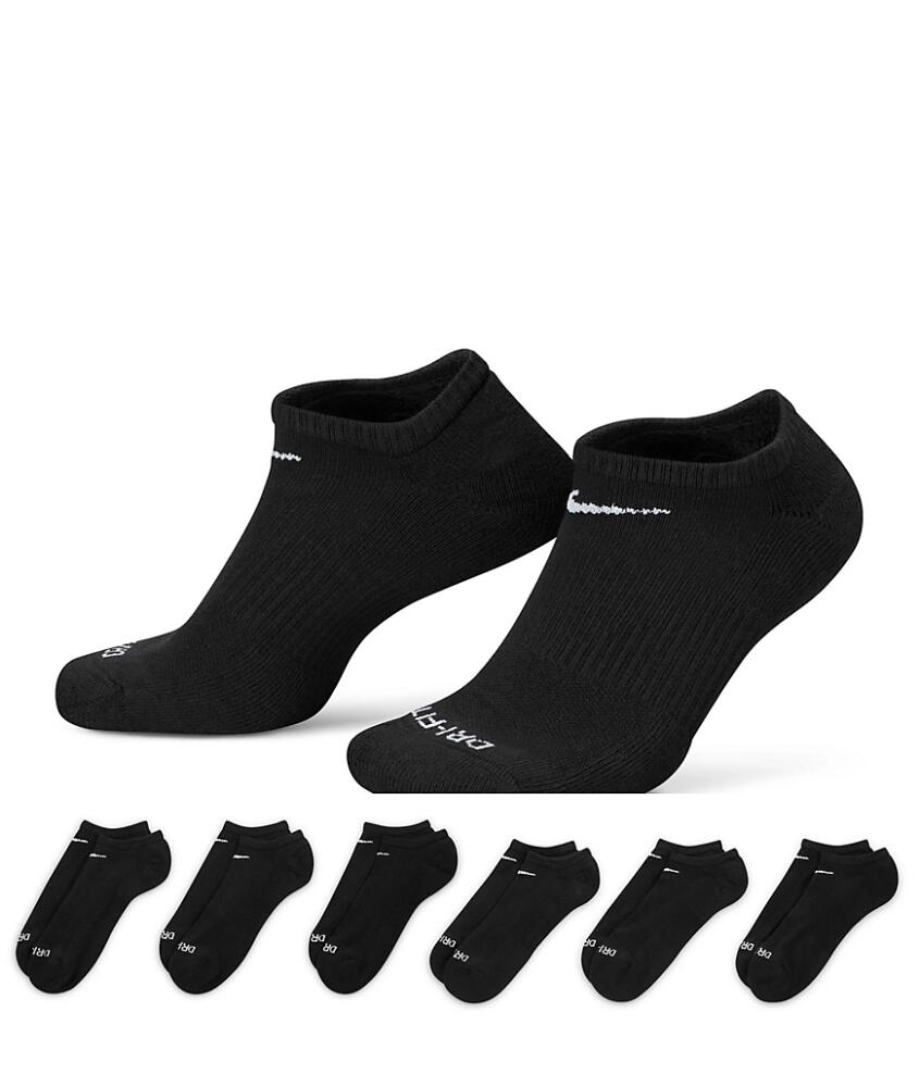 Nike Training Everyday Plus Cushioned 6-pack sneaker socks in black Cover