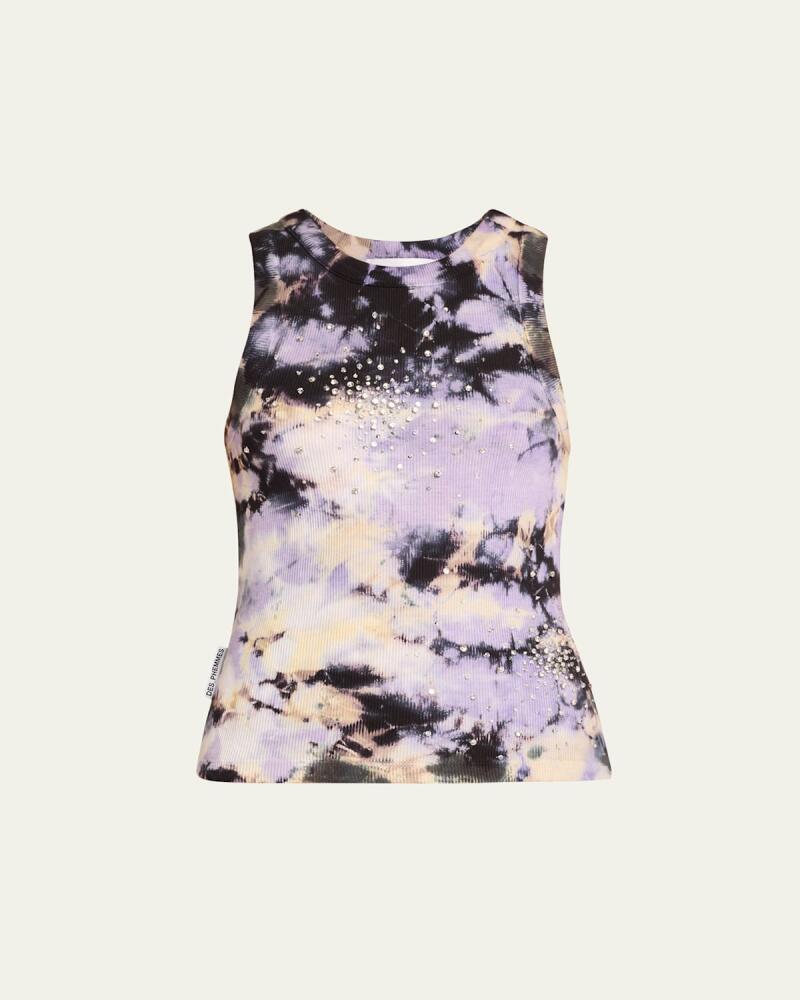 Des Phemmes Tie-Dye Tank Top Cover