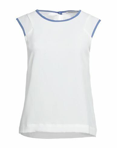 Biancoghiaccio Woman Top White Polyester Cover