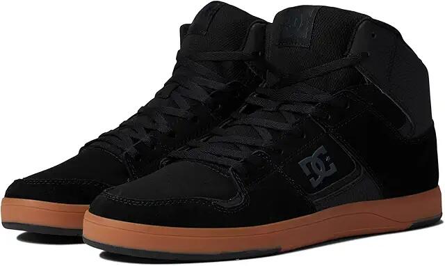 DC Cure Casual High-Top Skate Shoes Sneakers (Black/Gum 1) Men's Shoes Cover