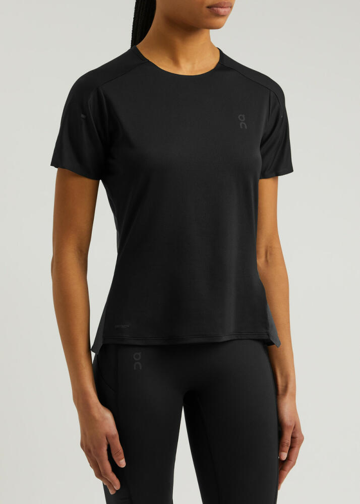 ON Performance Panelled Stretch-jersey T-shirt - Black Cover