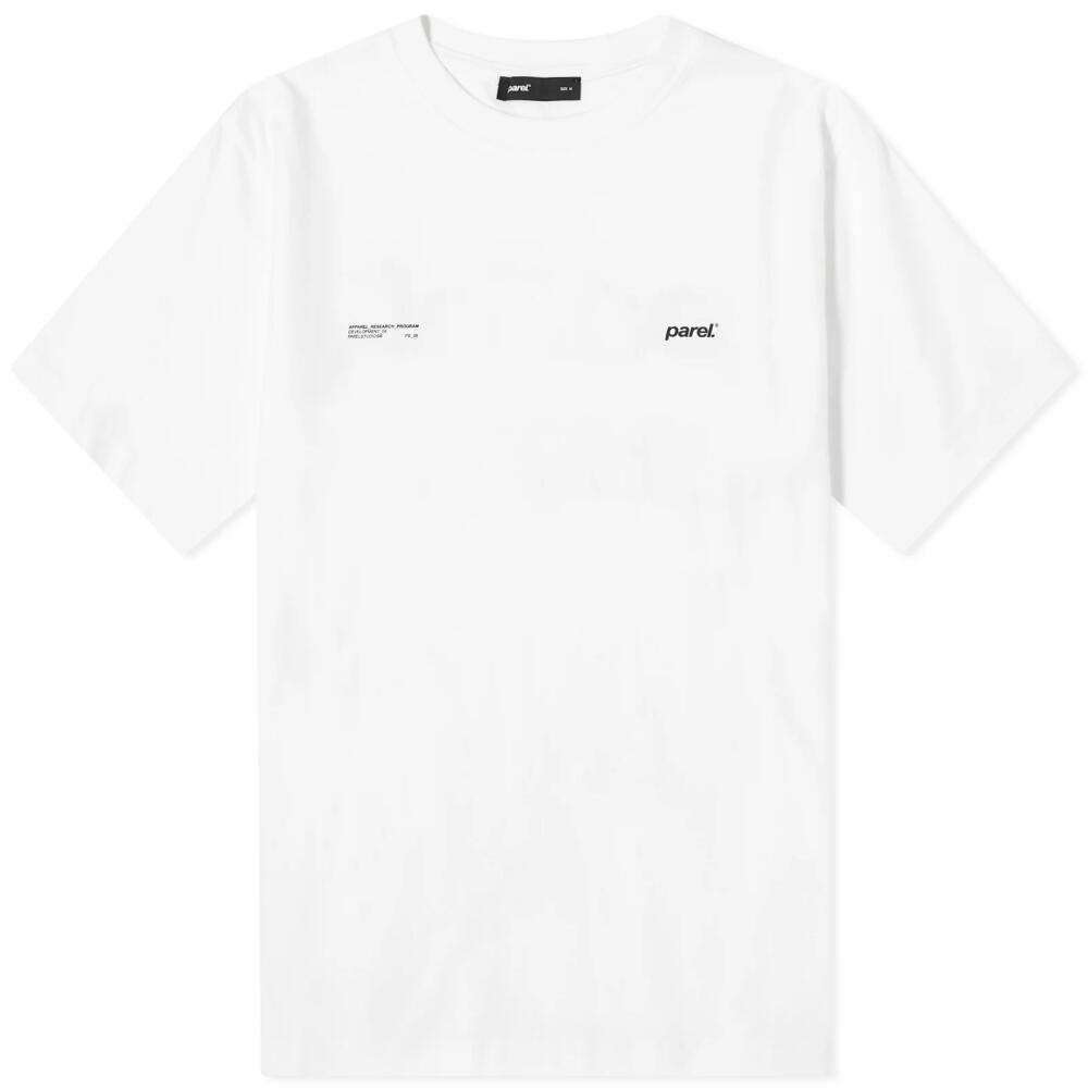 Parel Studios Men's Classic BP T-Shirt in White Cover